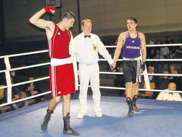 Ehsan Maudodi (rechts), Deutscher Meister und Bayerischer Meister